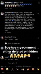 Karl-Anthony Towns And Joel Embiid's Heated Social Media Exchange From 2019 Resurfaces Before Knicks-76ers Playoff Matchup