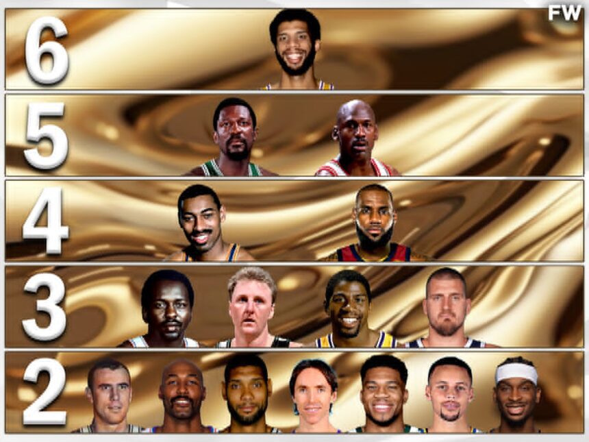 Ranking Every NBA Player With Multiple MVPs In Tiers