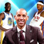 Reggie Miller chooses between having Draymond Green and Carmelo Anthony's careers. Mandatory Credit: Fadeaway World