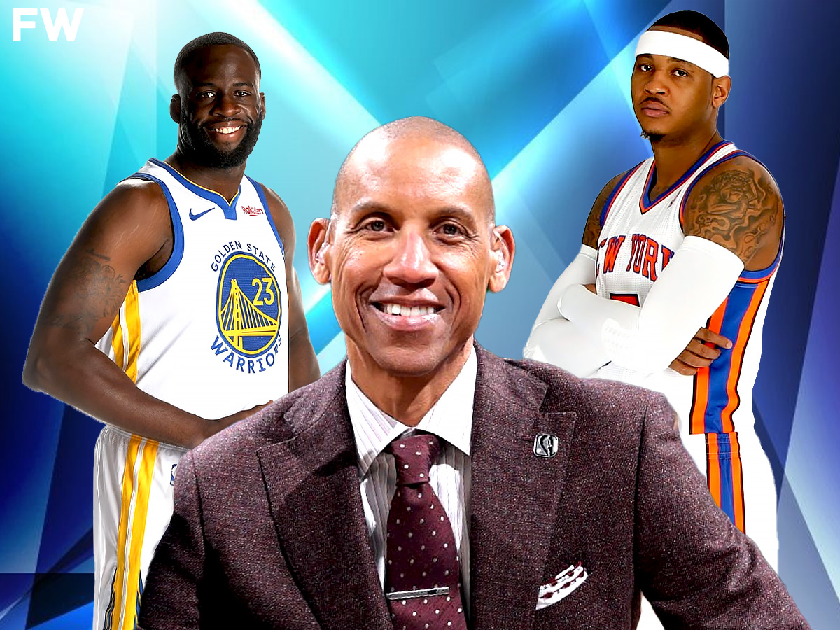 Reggie Miller chooses between having Draymond Green and Carmelo Anthony's careers. Mandatory Credit: Fadeaway World