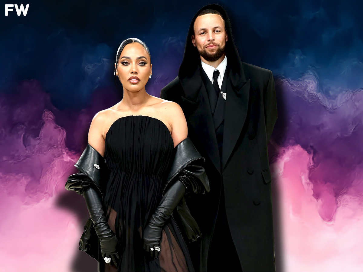 Ayesha Curry Gives Stephen Curry Side-Eye After He Accidentally Steps On Her Met Gala Dress Train