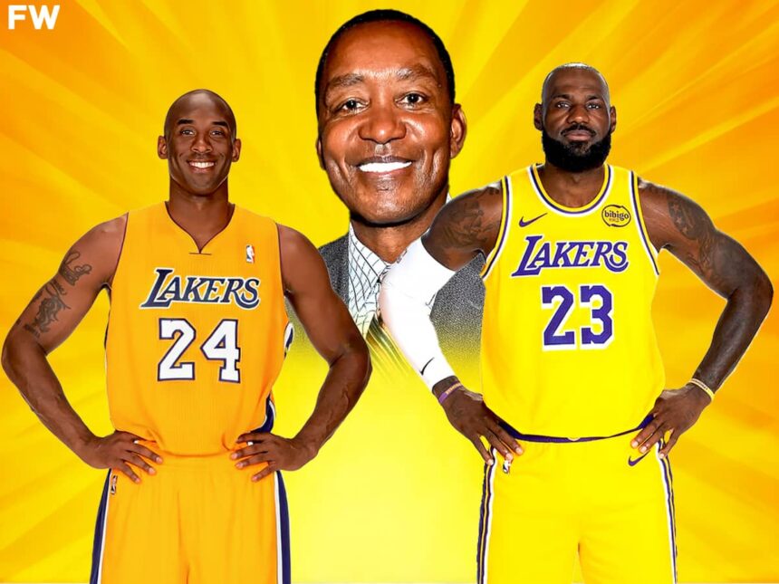 Isiah Thomas Reveals Who He Trusts More In Clutch Moments Between Kobe Bryant And LeBron James