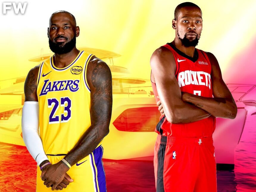 Colin Cowherd Says LeBron James Is Far Greater Than Kevin Durant: "KD Is Like Buying A Boat"