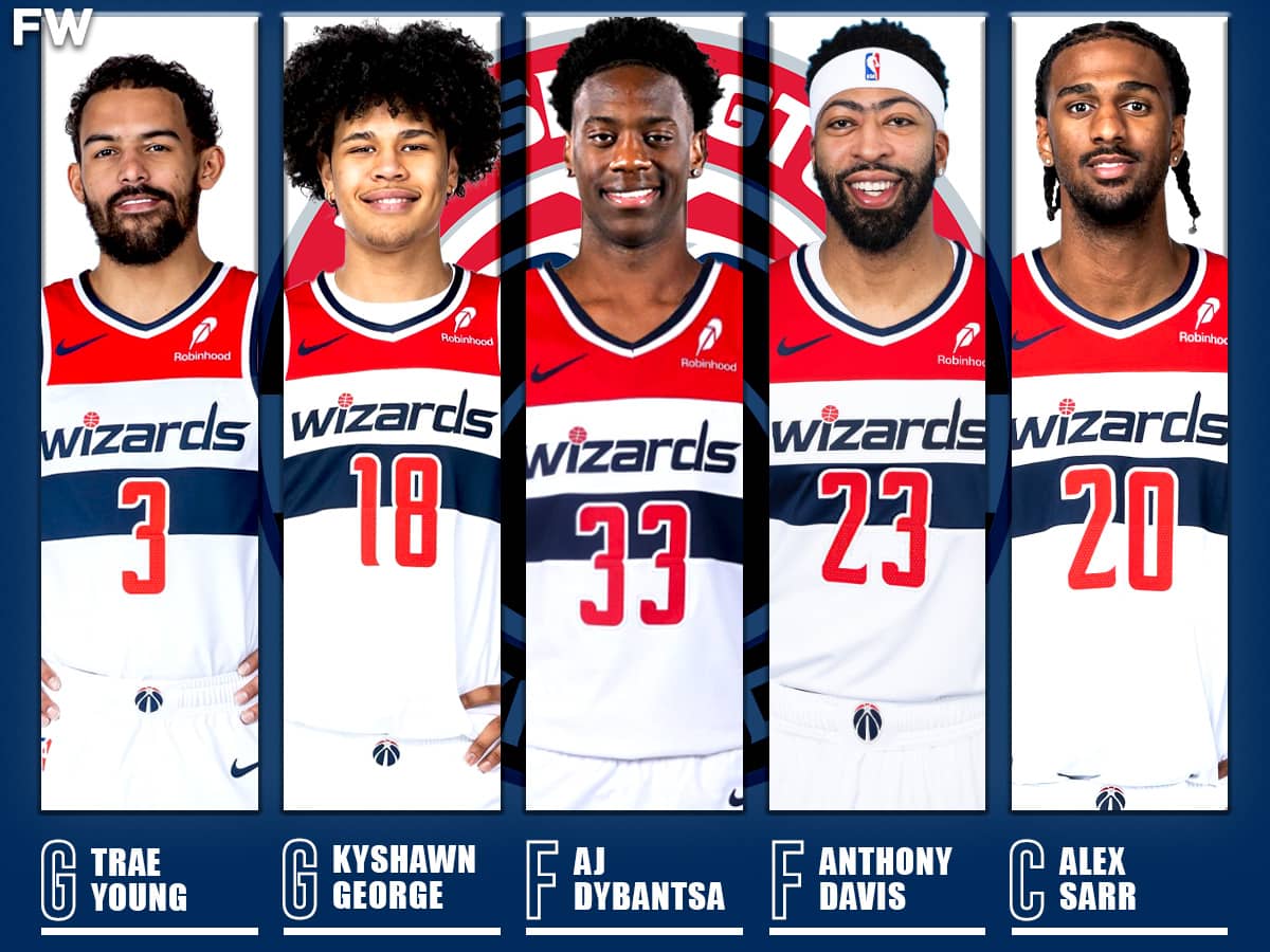 Wizards' Projected Starting 5 if They Take AJ Dybantsa With The No. 1 Pick In 2026 NBA Draft