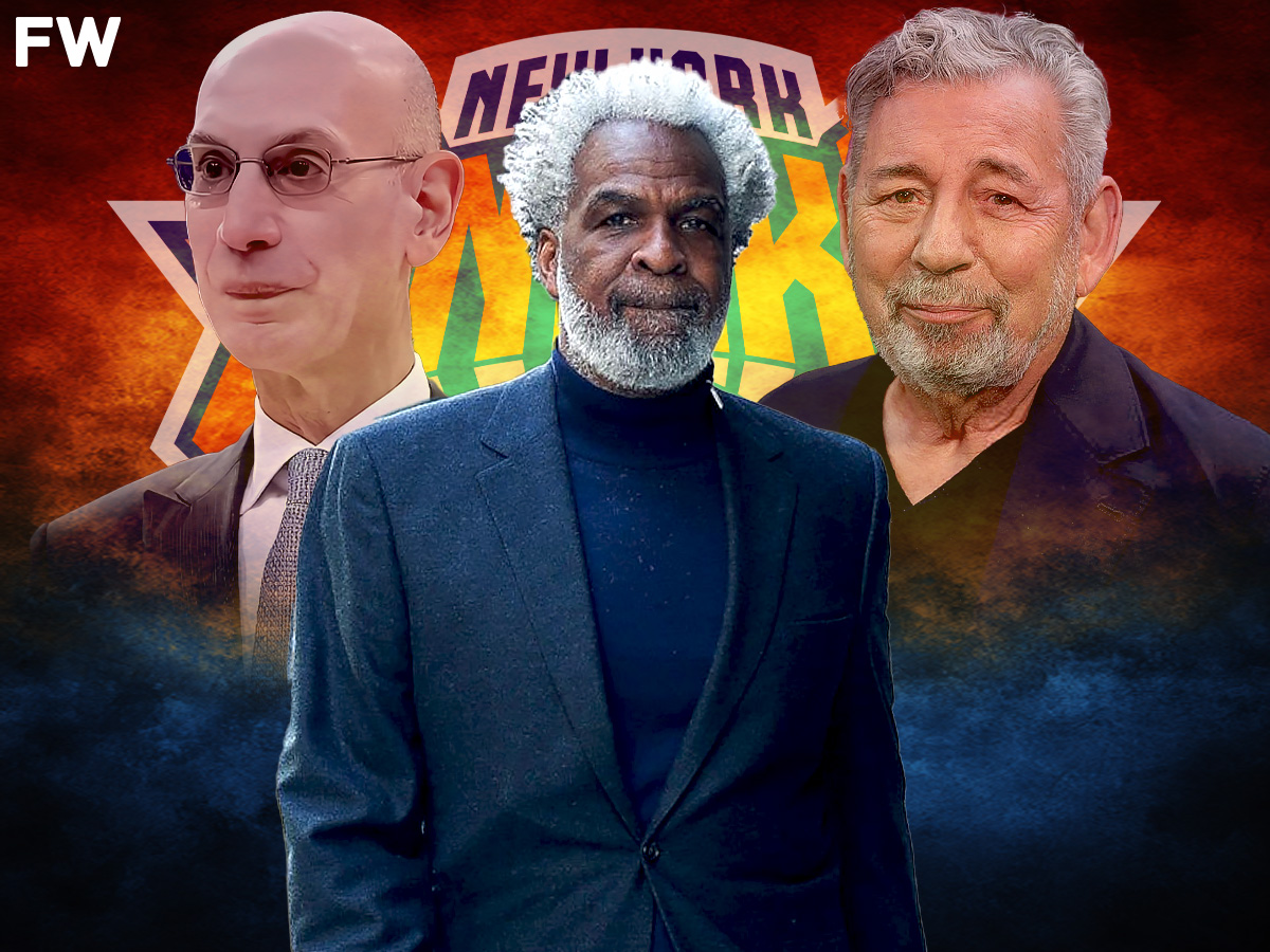 Charles Oakley slams Adam Silver for lying about meeting with James Dolan. Mandatory Credit: Fadeaway World