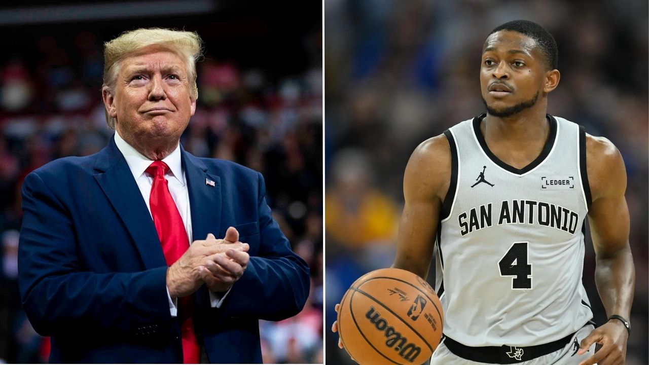 De'Aaron Fox Addresses How Donald Trump's Visit To The NBA Finals Made It Inconvenient For Others