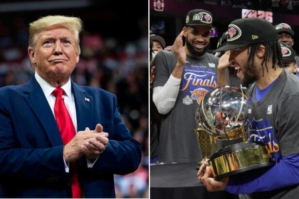 President Donald Trump Confirms NBA Finals Attendance As A Major Knicks Fan; Could Appear For Games 3 And 4