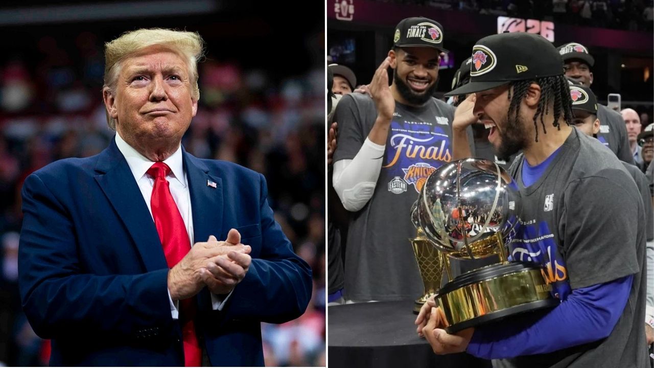 President Donald Trump Confirms NBA Finals Attendance As A Major Knicks Fan; Could Appear For Games 3 And 4