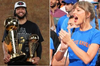 Jalen Brunson's Viral Message For Taylor Swift Fans Amid Monica McNutt Controversy