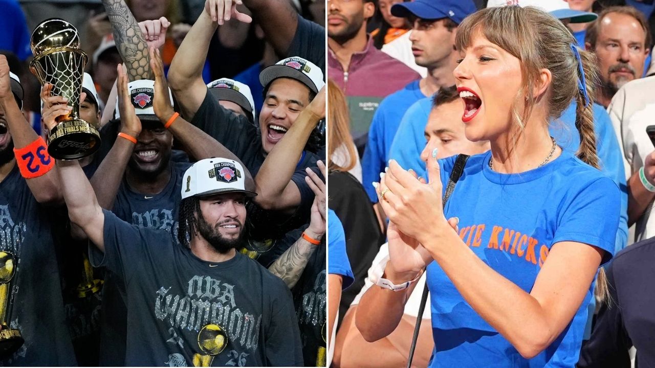 Jalen Brunson's Viral Message For Taylor Swift Fans Amid Monica McNutt Controversy
