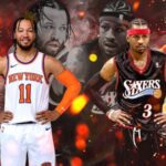 Jalen Brunson and Allen Iverson