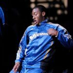 November 2, 2010; Washington, DC, USA; Washington Wizards point guard John Wall dances during the player introductions before a game against the Philadelphia 76ers at the Verizon Center. Mandatory Credit: Rafael Suanes-Imagn Images