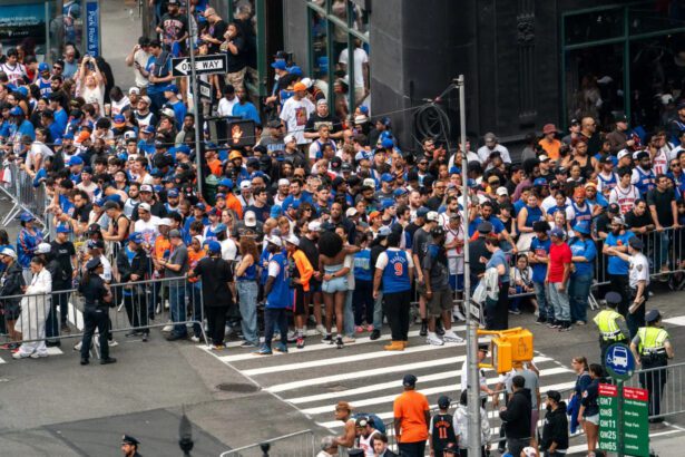 Knicks Fan Reportedly Overdoses During Parade Chaos; Bystanders Use Narcan To Save His Life