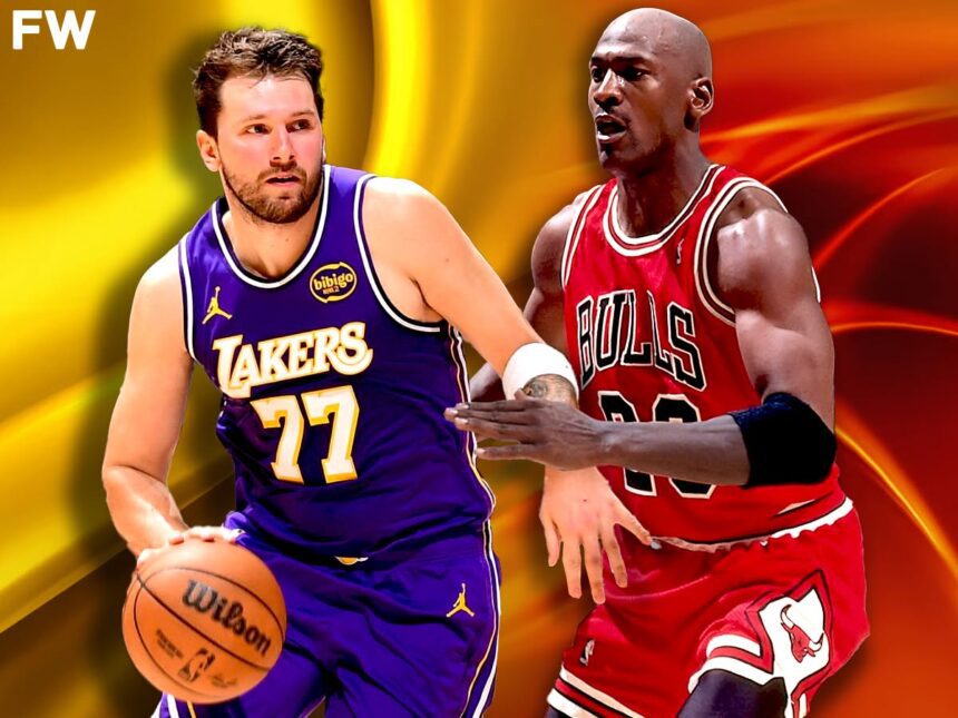 Luka Doncic reveals he would love to play against Michael Jordan in a 1v1 matchup. Mandatory Credit: Fadeaway World