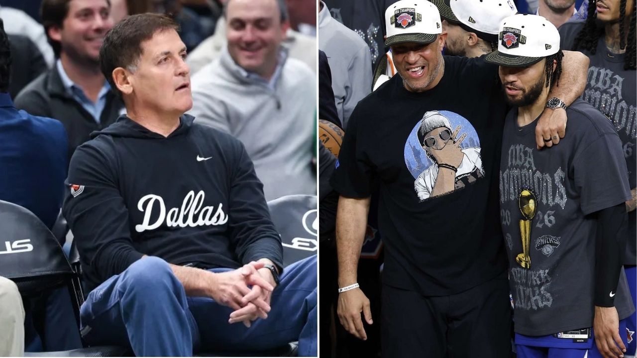 Knicks' Rick Brunson Had A 4-Word Message For Mark Cuban After Winning NBA Championship