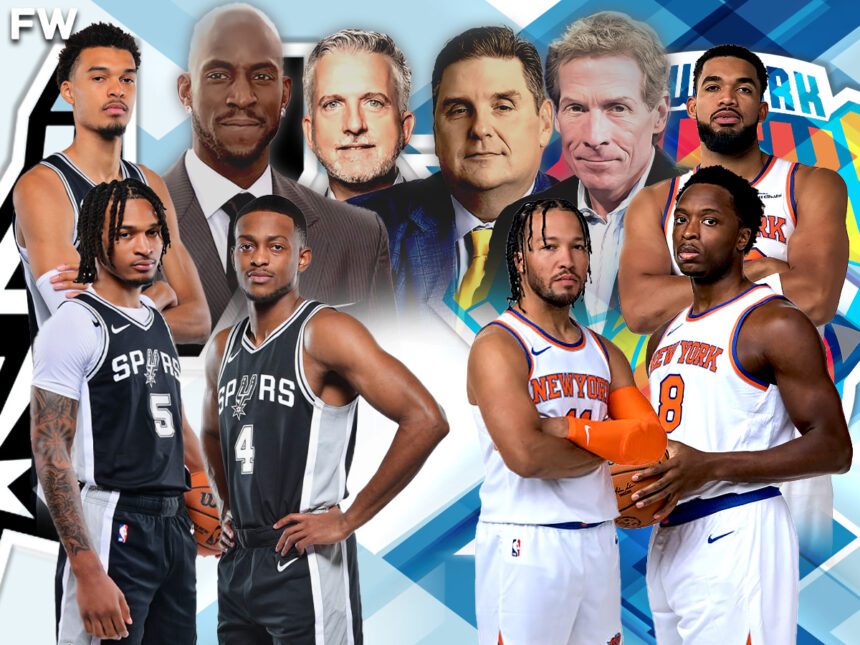 NBA media pours in to pick favorites in the NBA Finals matchup between the Knicks and the Spurs. Mandatory Credit: Fadeaway World