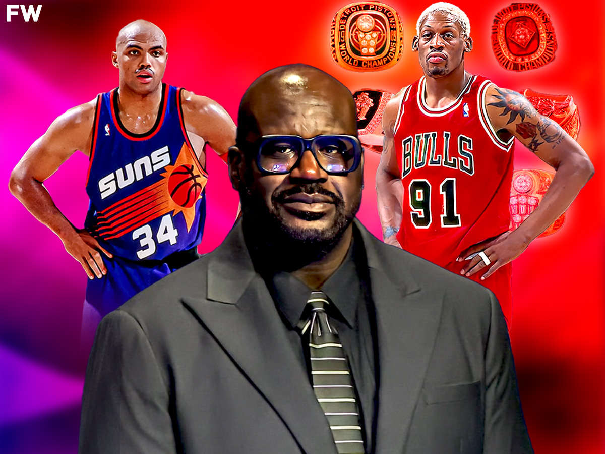 Shaquille O’Neal Defends Charles Barkley Over Dennis Rodman In Heated Debate