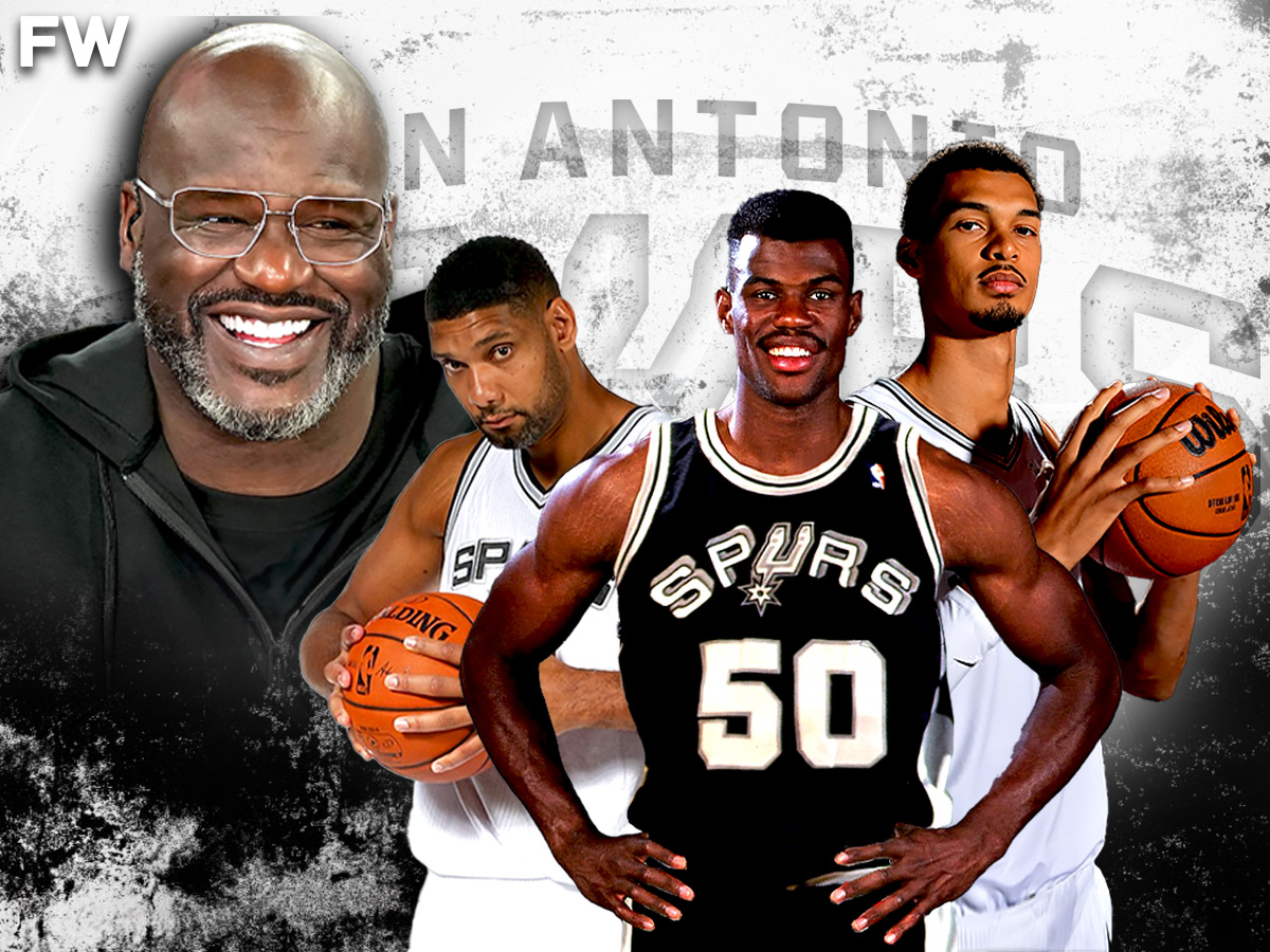 Shaquille O’Neal Gets Ruthless in Start, Bench, Cut With Victor Wembanyama, Tim Duncan, and David Robinson