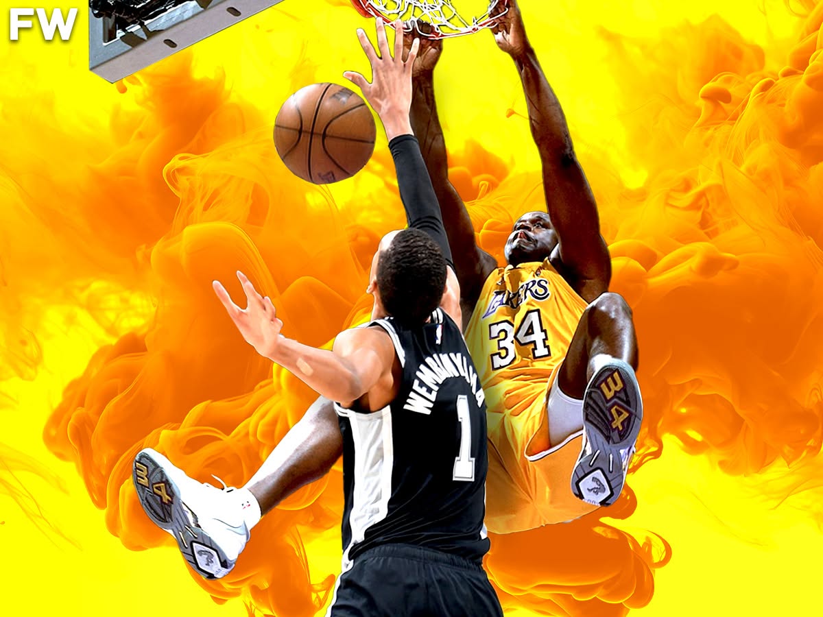 Shaquille O'Neal boldly claims he would dominate against Victor Wembanyama. Mandatory Credit: Fadeaway World