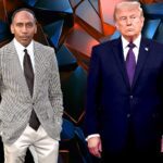 Stephen A. Smith called out Donald Trump, seemingly sparking a feud with the U.S. President. Mandatory Credit: Fadeaway World