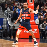 Mar 16, 2026; Washington, District of Columbia, USA; Washington Wizards guard Trae Young (3) on the court against the Golden State Warriors during the first half at Capital One Arena. Mandatory Credit: Brad Mills-Imagn Images