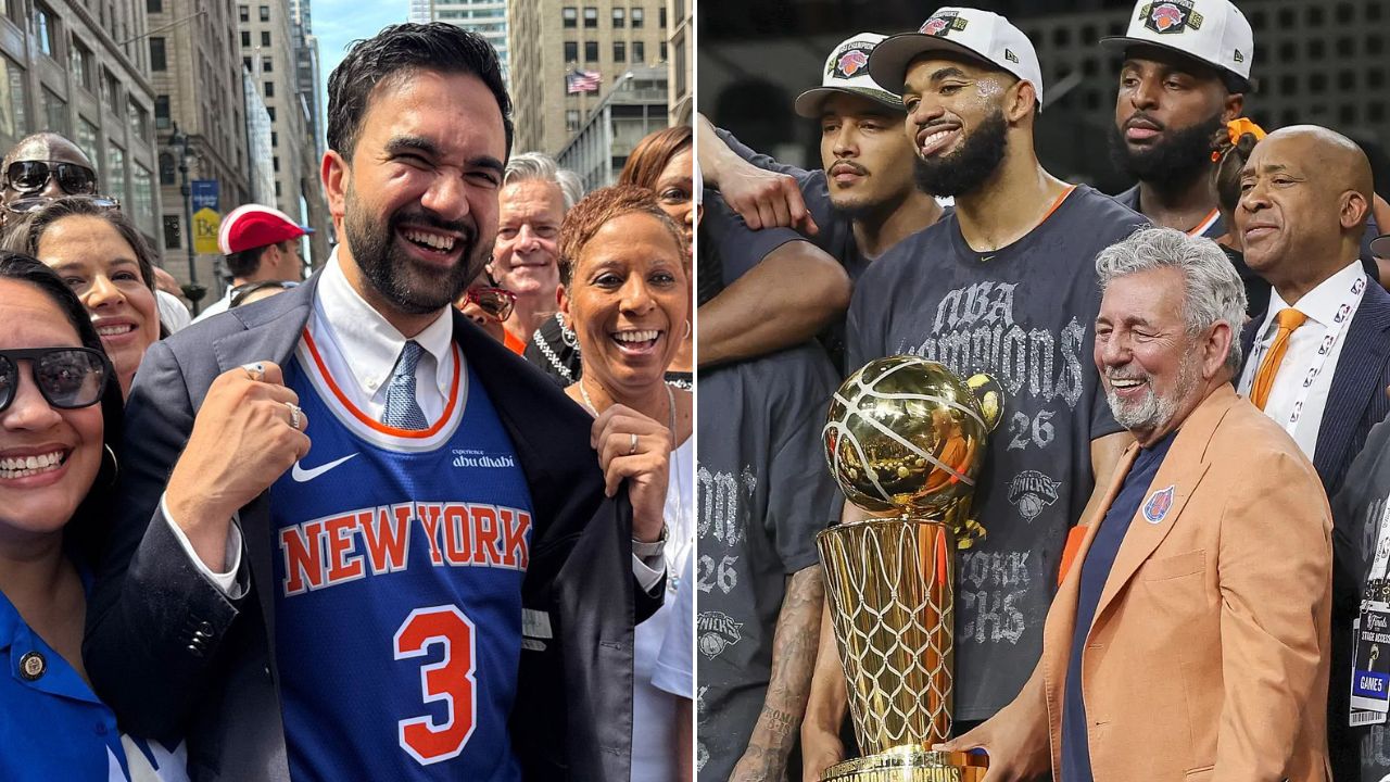 NYC Mayor Zohran Mamdani Speaks On Quashing Knicks "Feud" With James Dolan For A Good Reason