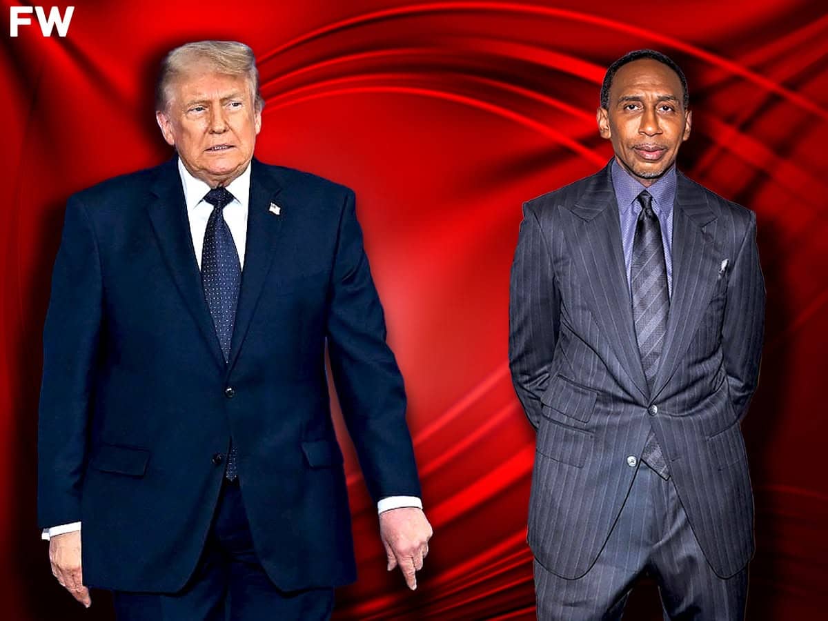 Donald Trump Takes A Shot At Stephen A. Smith After Knicks Lose Game 3 Against Spurs