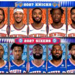 2026-27 New York Knicks Starting 5 vs. 2026-27 Philadelphia 76ers Starting 5: Who Wins A 7-Game Series?