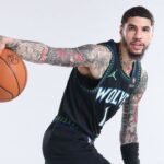 MINNEAPOLIS, MN - JULY 13: LaMelo Ball #1 of the Minnesota Timberwolves poses for portraits on July 13, 2026 at the Minnesota Timberwolves and Lynx Courts at Mayo Clinic Square in Minneapolis, Minnesota. (Photo by David Sherman/NBAE via Getty Images)