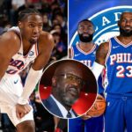 Shaquille O'Neal Says He Feels Sorry For Tyrese Maxey After 76ers Add LeBron James, Jaylen Brown