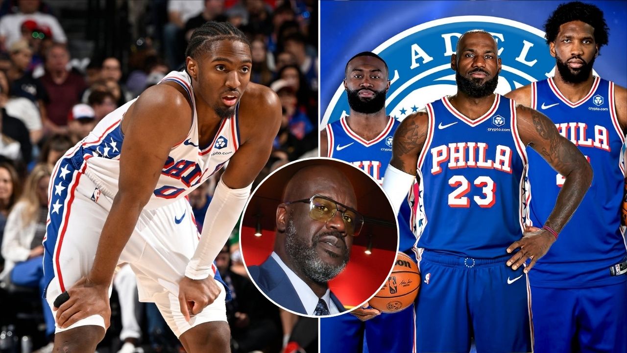 Shaquille O'Neal Says He Feels Sorry For Tyrese Maxey After 76ers Add LeBron James, Jaylen Brown