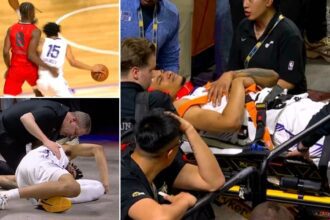 Trey Alexander Collapses Soon After Caleb Wilson Collision; Gets Evacuated On A Stretcher