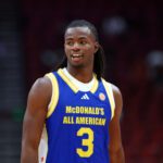 Caleb Holt (3) during the McDonalds All American Boys Game at Desert Diamond Arena.