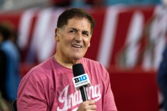 Jan 19, 2026; Miami Gardens, FL, USA; American businessman and television personality Mark Cuban before the College Football Playoff National Championship game at Hard Rock Stadium. Mandatory Credit: Mark J. Rebilas-Imagn Images