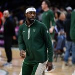 Washington, District of Columbia, USA; Milwaukee Bucks guard Patrick Beverley (21) warms up before the game between the Washington Wizards and the Milwaukee Bucks at Capital One Arena. Mandatory Credit: Reggie Hildred-USA TODAY Sports