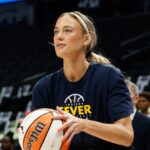 Sophie Cunningham makes a statement in ‘sporty chic’ athleisure before Fever-Dream game
