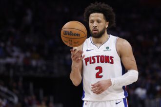 May 5, 2026; Detroit, Michigan, USA; Detroit Pistons guard Cade Cunningham (2) gets set to take a free throw in the second half against the Cleveland Cavaliers during game one of the second round of the 2026 NBA Playoffs at Little Caesars Arena. Mandatory Credit: Rick Osentoski-Imagn ImagesMay 5, 2026; Detroit, Michigan, USA; Detroit Pistons guard Cade Cunningham (2) gets set to take a free throw in the second half against the Cleveland Cavaliers during game one of the second round of the 2026 NBA Playoffs at Little Caesars Arena. Mandatory Credit: Rick Osentoski-Imagn Images