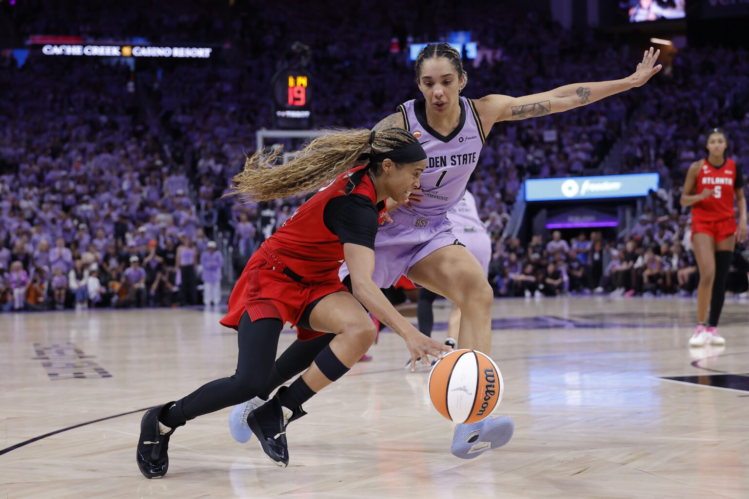 Jordin Canada’s Hit On Gabby Williams In WNBA Finals Game 1 Sparks ‘Dirty’ Play Debate